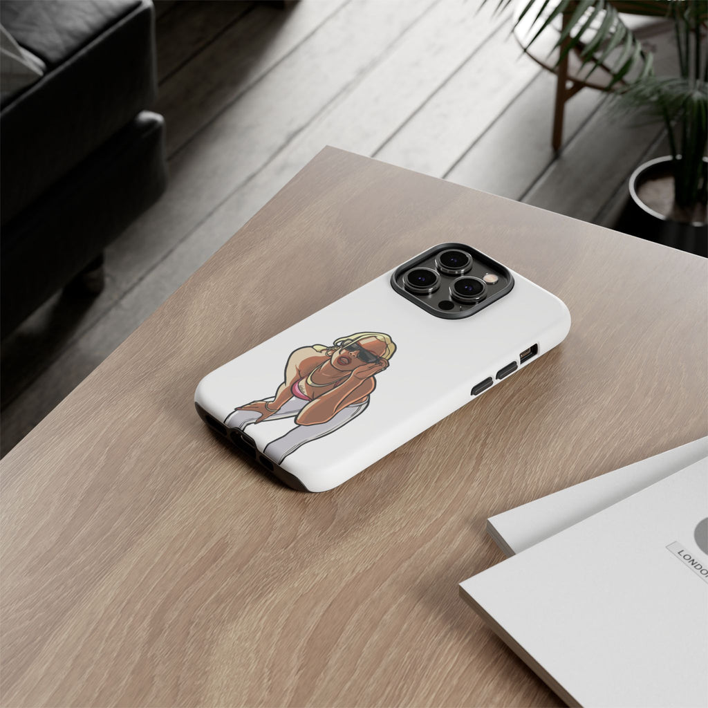 GTA San Andreas Blonde Girl iPhone Case