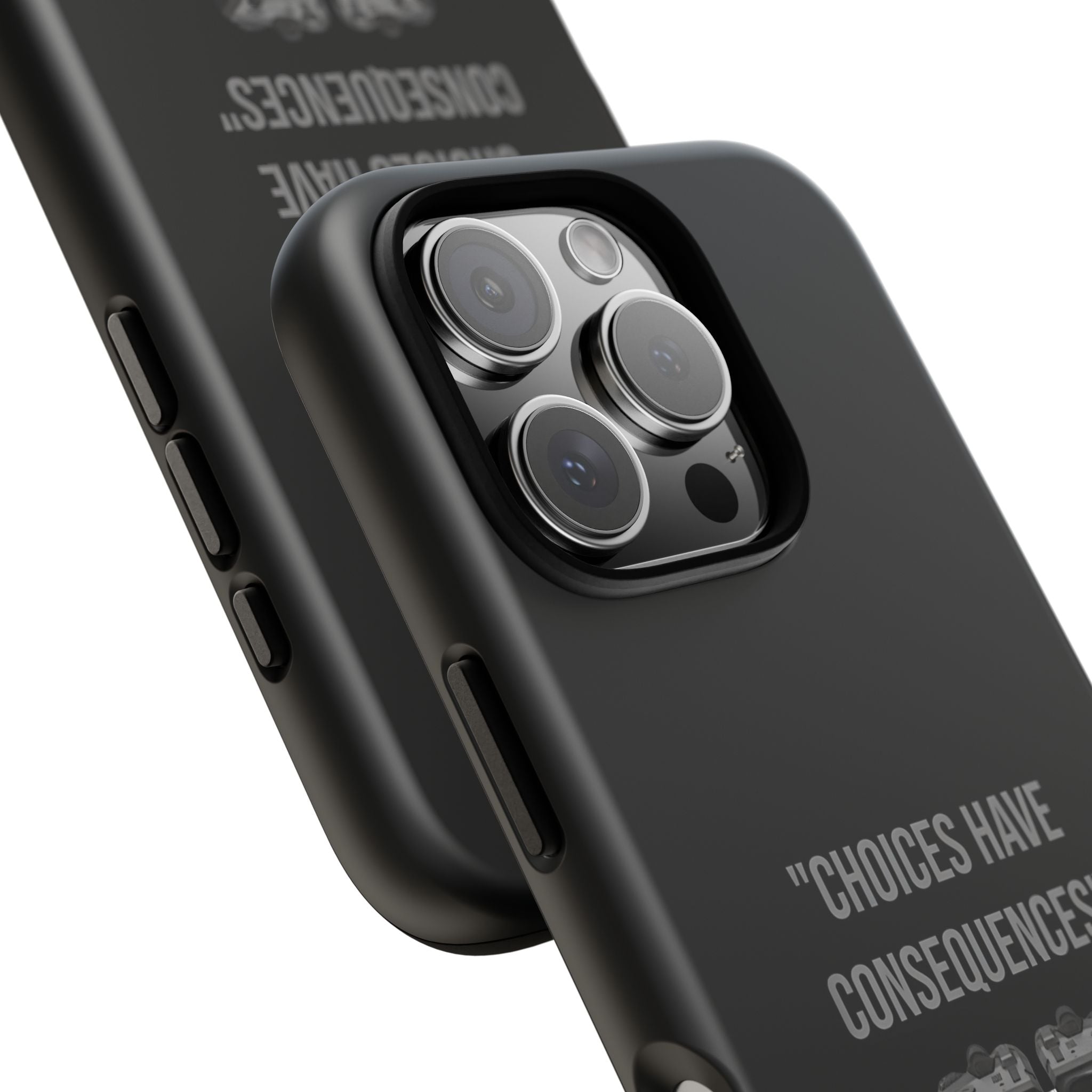 Call of Duty Ghost "Choices Have Consequences" iPhone Case