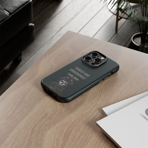 Call of Duty Ghost "Choices Have Consequences" iPhone Case