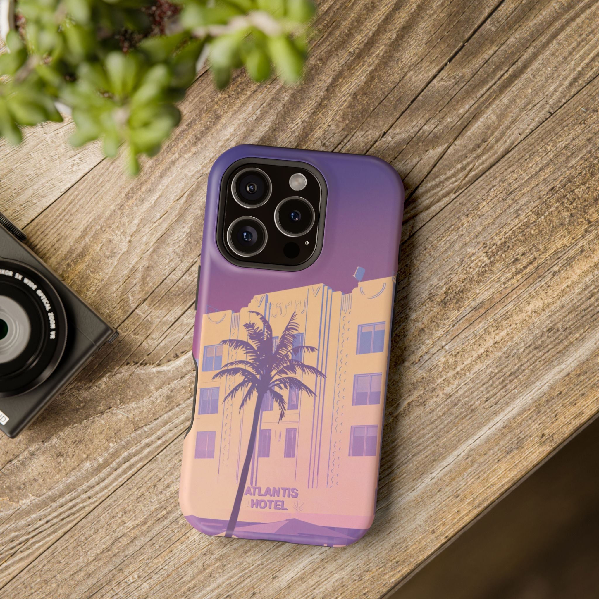 Vice City Beach iPhone Case